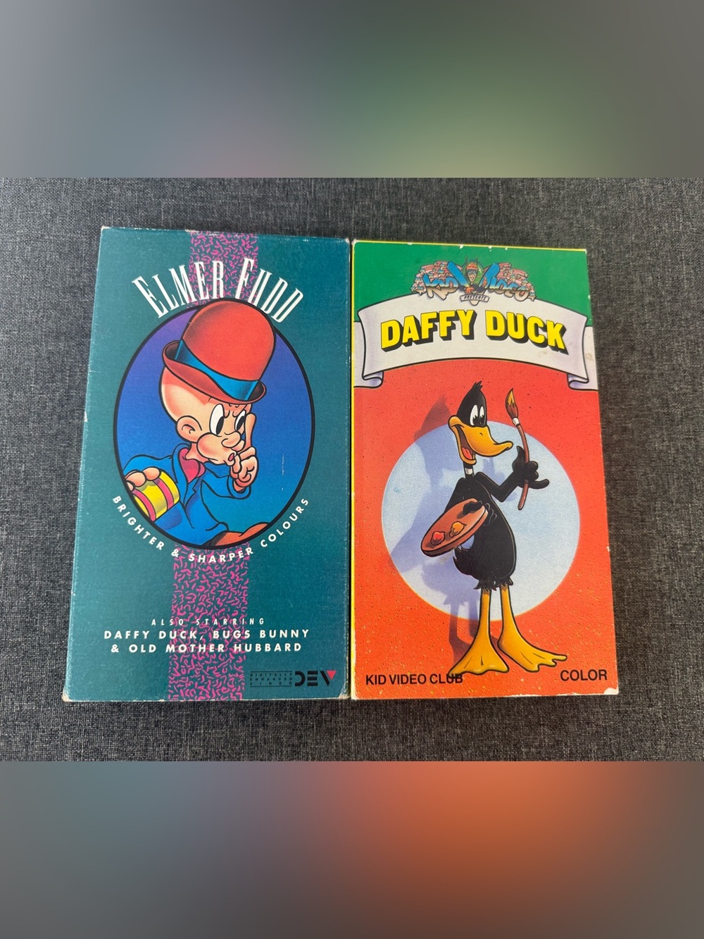 VHS tapes - Elmer Fudd & Daffy Duck - Looney Tunes VHS tapes - ‘80s VHS - Media